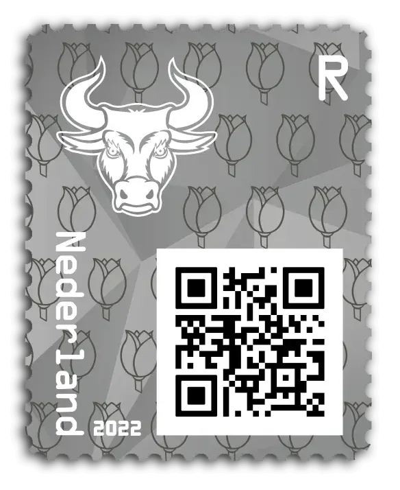 Bull — Crypto Stamp 4