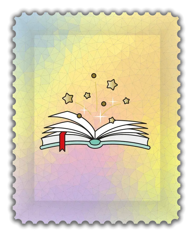 Crypto Stamp Safe Dragon – Magisches Buch, postage stamp by Austrian Post (Österreichische Post)