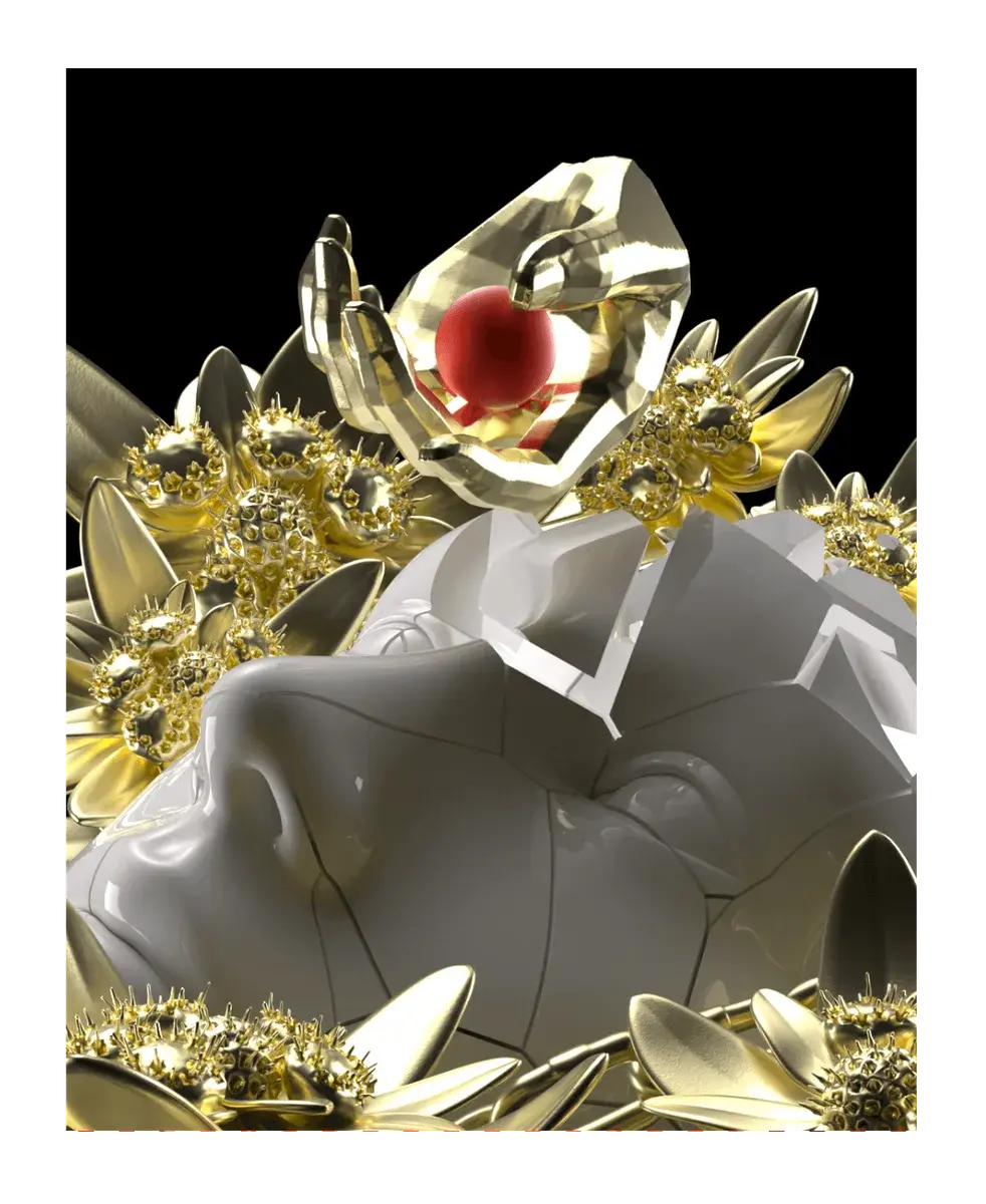 Edelweiss-inspired Crypto Art (ALPINE STAR + ETERNAL FLOWER)
